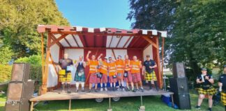 Die stolzen BBH-Warriors (von links): Daniel Sprunkel, Eugen und Antonio Samos, Hendrik Wolfertz, Vjatscheslav Perschin und Raffaele Bongiorno. Foto: privat