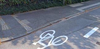 Für Radfahrer ändert sich etwas an der Beethovenstraße. Foto: Stadt Wülfrath