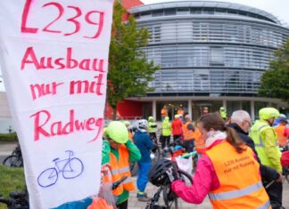 Ohne Radweg darf es keinen Ausbau der L239 geben - das fordert der ADFC im Neanderland. Foto: ADFC