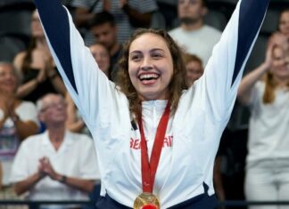 Grace Harvey aus Ware hat bei den Paralympics eine Goldmedaille gewonnen. Foto: Stadt Ware