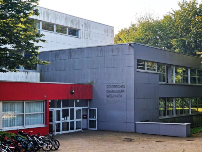 Das Gymnasium in Wülfrath. Foto: Kling