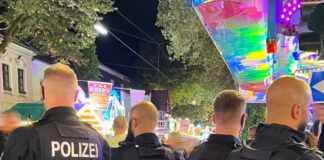 Die Polizei ist auf der Haaner Kirmes mit verstärkter Präsenz vor Ort. Foto: Polizei
