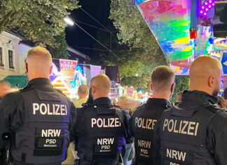 Die Polizei ist auf der Haaner Kirmes mit verstärkter Präsenz vor Ort. Foto: Polizei