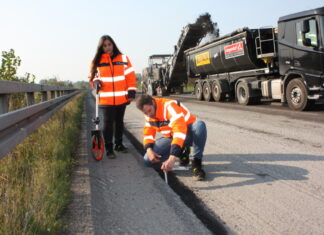Bauüberwacher prüfen, ob vor Ort alles läuft. Foto: Autobahn GmbH