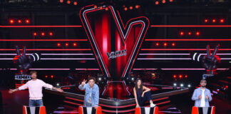 Die 14. Staffel der Sendung "The Voice of Germany" ist ab 26. September freitags im TV zu sehen - mit Velberter Beteiligung, denn Tim Kamrad sitzt on der Jury (2. v. l.). Foto: The Voice of Germany/André Kowalski