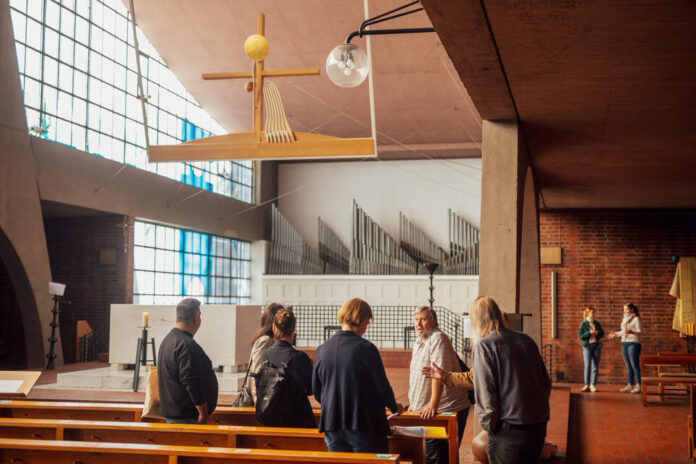 Ein BLick in die Heilig-Geist-Kirche bei "Open House" im vergangenen Jahr. Foto: Ravi Sejk/Open House Essen