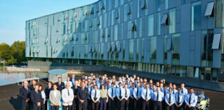 58 neue Kolleginnen und Kollegen wurden bei der Kreispolizeibehörde Mettmann begrüßt. Foto: Polizei