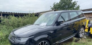Die Polizei stellte insgesamt drei Range Rover sicher. Foto: Polizei
