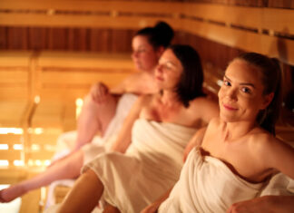 Die Sauna im Allwetterbad Lintorf lädt am 24.09.24 zu einem Wellness-Tag für Frauen ein. Foto: Achim Blazy/Stadtwerke Ratingen