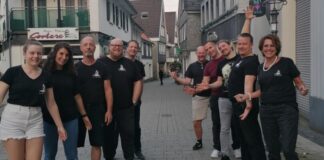 Kleine Szene aus der Welt des Films werden in der Innenstadt präsentiert. Foto: privat