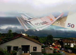 Dunkle Wolken: Der Blick in die Familienkasse dürfte bei so manchem Wülfrather Bürger von Unmut begleitet sein. Foto: Kling