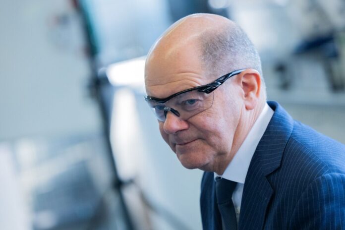 Für Kreislaufwirtschaft sprächen nicht nur ökologische, sondern auch sicherheitspolitische Gründe, sagt Olaf Scholz. 