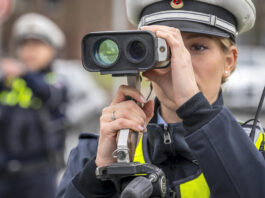 Die Polizei hat unangekündigt Geschwindigkeitskontrollen durchgeführt. Foto: Kreispolizei Mettmann
