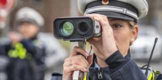 Die Polizei hat unangekündigt Geschwindigkeitskontrollen durchgeführt. Foto: Kreispolizei Mettmann