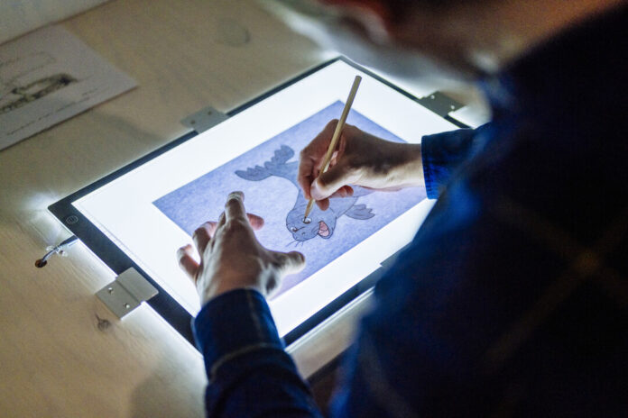Ein Comic-Workshop findet im Museum statt. Foto: Museum