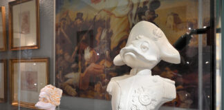 Napoleon mit Stolz geschwellter Entenbrust. Foto: Mathias Kehren