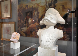Napoleon mit Stolz geschwellter Entenbrust. Foto: Mathias Kehren