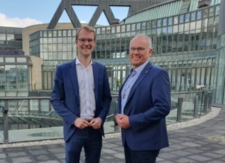 Die heimischen CDU-Landtagsabgeordneten Christian Untrieser und Martin Sträßer. Foto: Büro Untrieser