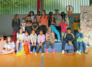 Die Kinder hatten viel Spaß mit dem Zirkusprojekt. Foto: Caritas