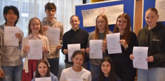 Die Schülerinnen und Schüler des Heinrich-Heine-Gymnasium überzeugen mit Zukunftsideen. Foto: privat