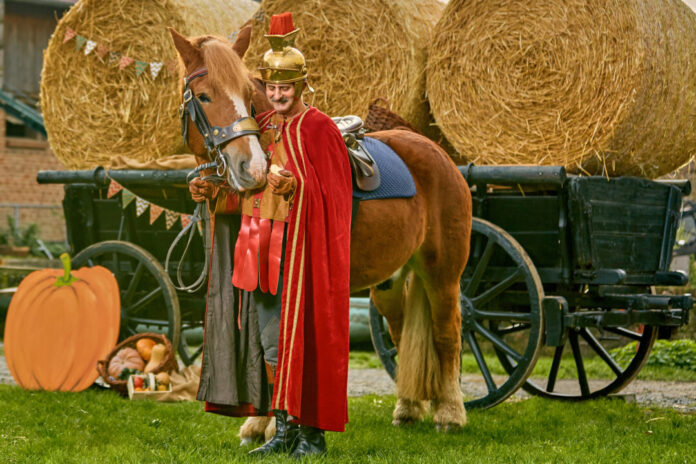 Wissenswertes über Sankt Martin kann man im Römischen Museum erfahren. Foto: Michael Hotopp/Stadt Monheim am Rhein