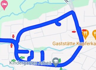 Die Skizze zeigt die betroffenen Stellen. Bild: Google Maps/SPD Erkrath
