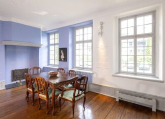 Das Speisezimmer im Herrenhaus. Foto: LVR-ZMB/Stefan Arendt