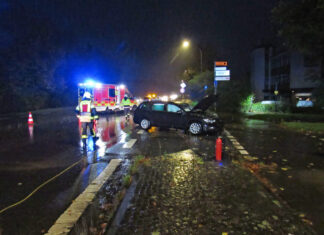 AM frühen Morgen kam es zu dem folgenschweren Unfall. Foto: KPB Mettmann