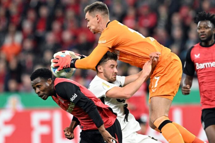 Bayer Leverkusen besiegte SV Elversberg im Pokal.