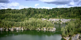 Ein Blick in den ehemaligen Steinbruch Schlupkothen. Foto: Tim Edler