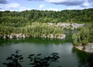 Ein Blick in den ehemaligen Steinbruch Schlupkothen. Foto: Tim Edler
