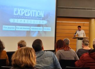In der Stadthalle wurde der Film „Expedition Depression“ gezeigt. Foto: privat