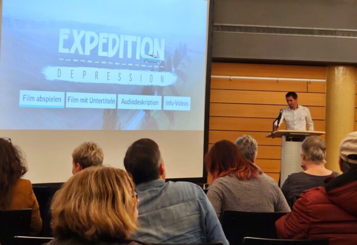 In der Stadthalle wurde der Film „Expedition Depression“ gezeigt. Foto: privat