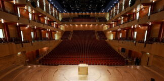 Die Truhenorgel im Alfried-Krupp-Saal der Philharmonie Essen Foto: Sven Lorenz