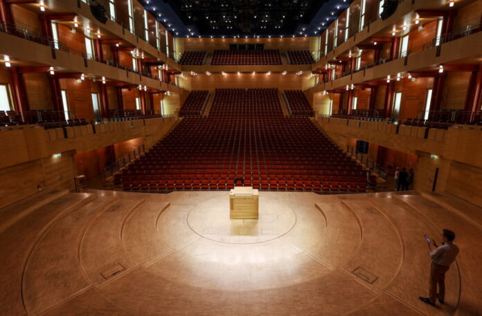 Die Truhenorgel im Alfried-Krupp-Saal der Philharmonie Essen Foto: Sven Lorenz