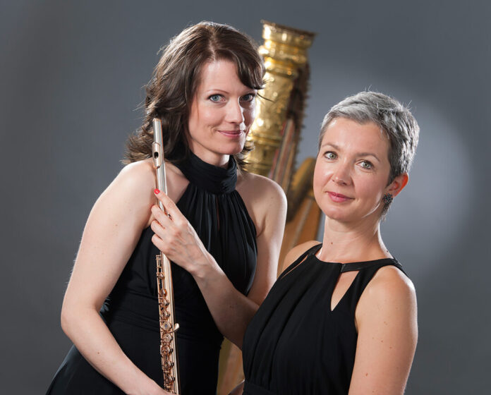 Catarina Laske-Trier und Manuela Randlinger spielen mit den Sinfonikern. Foto: Karl-Heinz Krauskopf