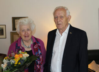 Barbara und Bernd Schröder sind seit vielen Jahrzehnten verheiratet. Foto: Stadt Erkrath