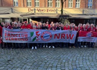 Viele FCB-Fans kamen auf Einladung des Freundeskreises Schloßstadt Velbert zusammen. Foto: privat