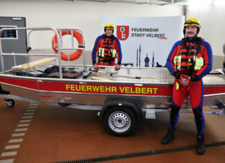 Die neue Schutzausrüstung der Velberter Feuerwehr. Foto: FW Velbert