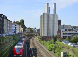 Das Heizkraftwerk in Barmen. Foto: WSW/Stefan Tesche-Hasebach