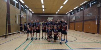 Das Hobbyteam der Lintorfer Volleyballer. Foto: TuS 08 Lintorf