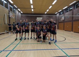 Das Hobbyteam der Lintorfer Volleyballer. Foto: TuS 08 Lintorf