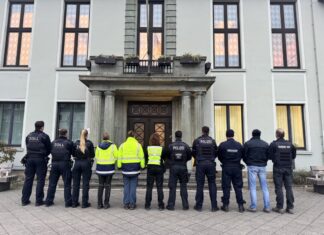 Behördenübergreifen waren Einsatzkräfte in Heiligenhaus aktiv. Foto: Stadt Heiligenhaus