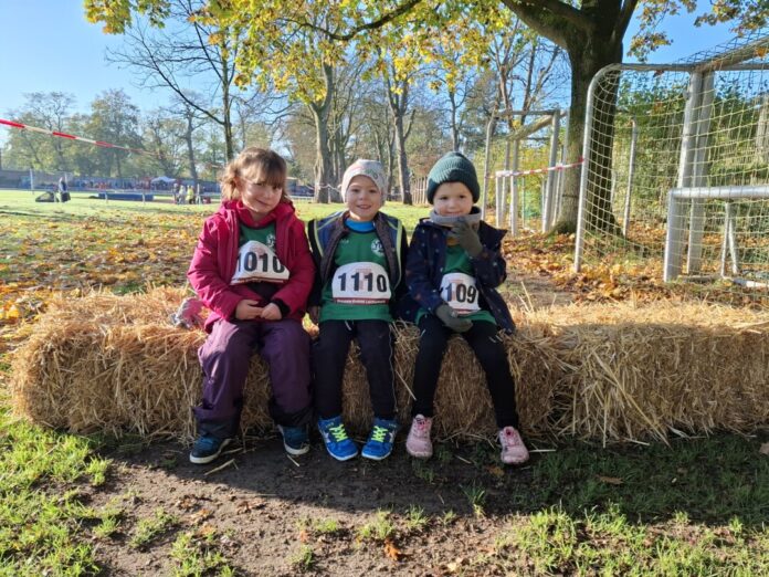 Die "Minis" beim Martinscross. Foto: TuS 08 Lintorf