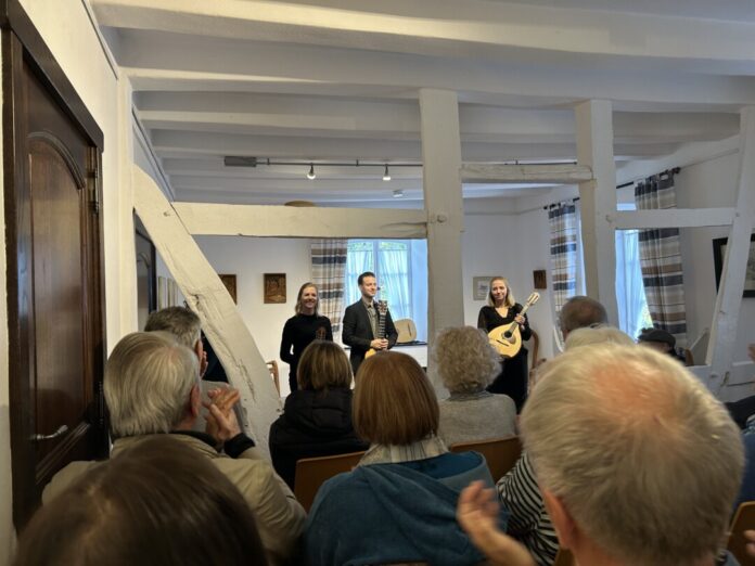 Das Ensemble „trioLogie“ trat in der Goldberger Mühle auf. Foto: Kreisstadt Mettmann