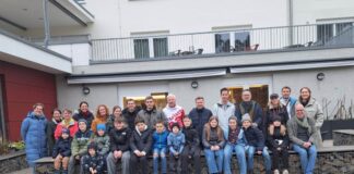 Ein Gruppenfoto durfte beim, „TTR08-Kids-Familienwochenende in Haltern am See nicht fehlen. Foto: TTR08