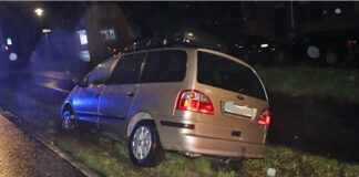 In Ratingen-Hösel ist ein Mann unter erheblichem Einfluss von Alkohol von der Fahrbahn abgekommen. Foto: Polizei