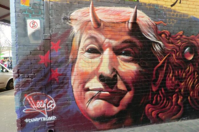 Ein Graffito an einer Wand. Foto: pixabay