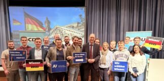 Die Junge Union im Kreis Mettmann unterstützt den Bundestagsabgeordneten Klaus Wiener bei seiner erneuten Kandidatur. Junge Union Kreis Mettmann