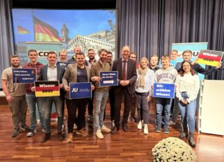 Die Junge Union im Kreis Mettmann unterstützt den Bundestagsabgeordneten Klaus Wiener bei seiner erneuten Kandidatur. Junge Union Kreis Mettmann